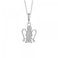 Colgante Roberto Giannotti Mujer Angeli in Plata GIA136 - GIA136